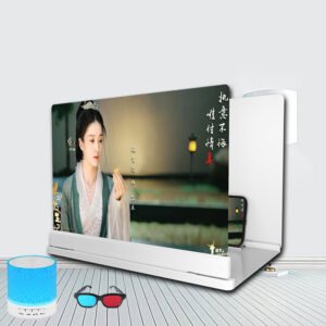 Blu-ray Ultra-clear Mobile Phone Screen Magnifier Eye Protection Lazy Bracket - Image 22