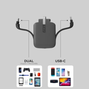 Compact Keychain Rechargeable With Its Own Cable - Image 6