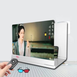 Blu-ray Ultra-clear Mobile Phone Screen Magnifier Eye Protection Lazy Bracket - Image 16
