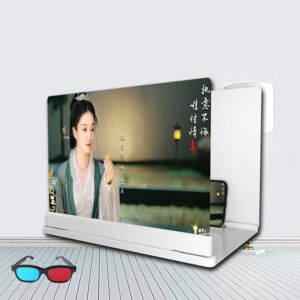 Blu-ray Ultra-clear Mobile Phone Screen Magnifier Eye Protection Lazy Bracket - Image 29