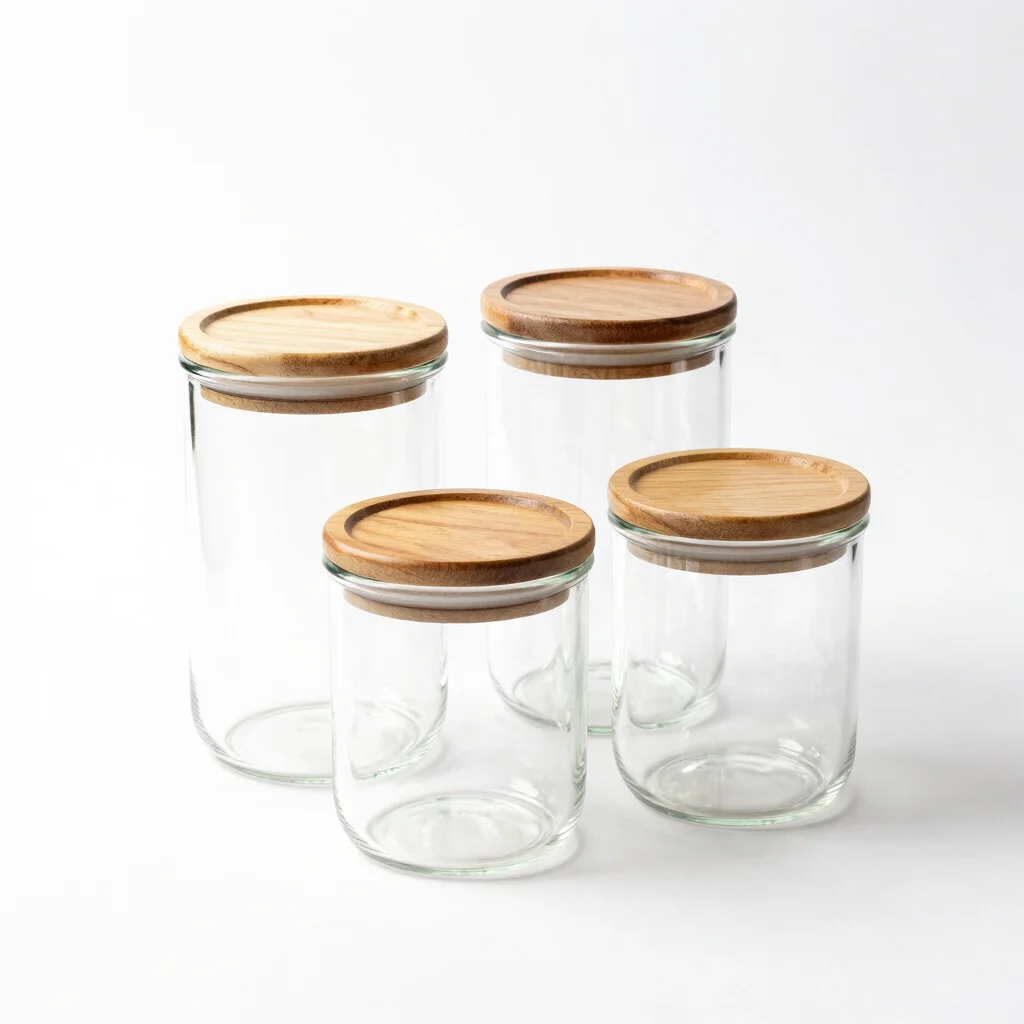Apothecary Glass Storage Jar Set
